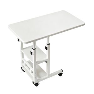 Familand Standing Desk Height Adjustable Home Office Tables in White