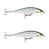 2x Rapala 9.5cm Countdown Sinking Hardbody Balsa Fishing Lures -Gilded Maiwashi