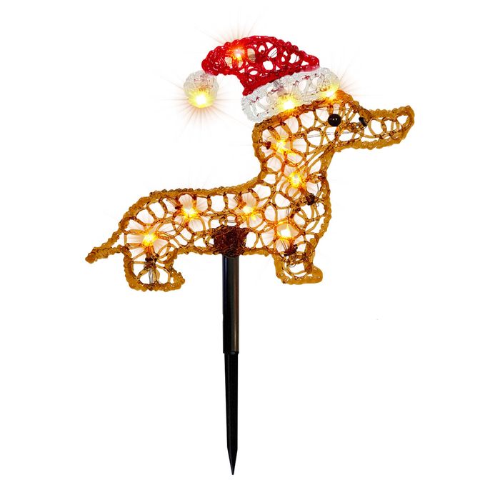 Mirabella Sausage Dog Stake Lights