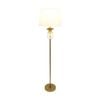 Lvd Glass Pineapple Gold Metal Stand Floor Lamp Home Decor 40.5x40.5x162.5cm