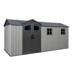 Lifetime 4.9 x 2.1x 2.27m Side Entry Shed