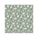 Shells in Jade 57cm x 10m Wallpaper Roll