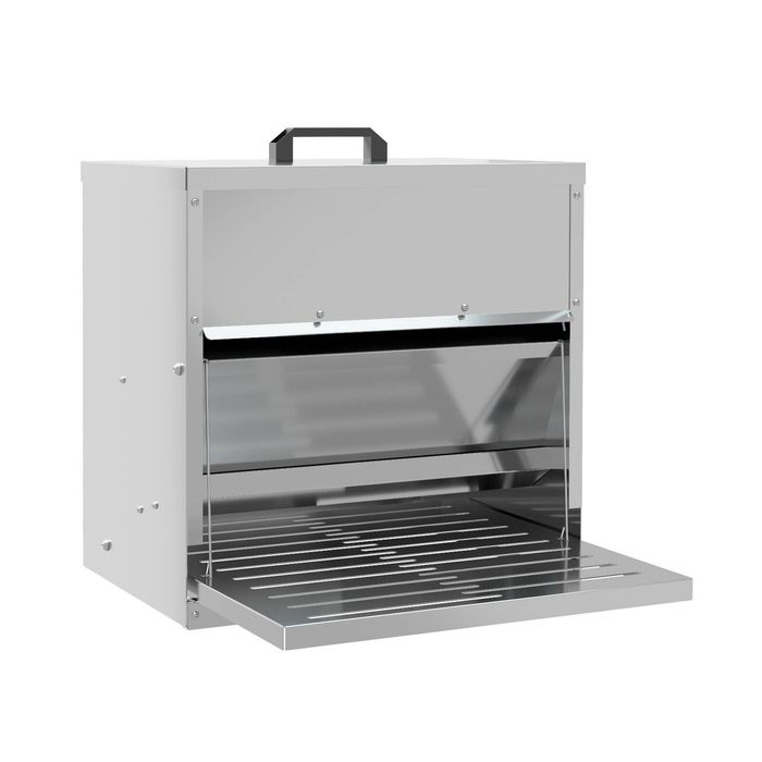 Alopet Automatic Chicken Feeder Auto Coop Chick Treadle Self Opening 10kg