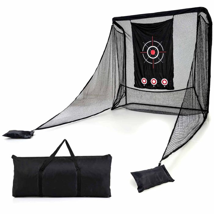 Costway Golf Practice Net 3m Hitting Nets Chipping Cage Driving Netting