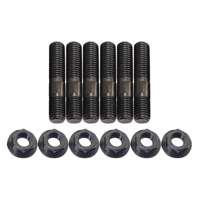 6 Pcs M10x1.5x50mm High Tensile Stud Kit For Manifold & Turbo