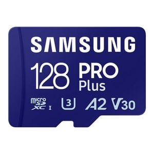 Samsung 128GB PRO Plus Micro SD Memory Card With Adapter [MB-MD128SA/APC]