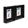 Nicola Spring 8" X 10" Black 3d Deep Box Photo Frames - 4" X 6" Mount - Black - Pack Of 5