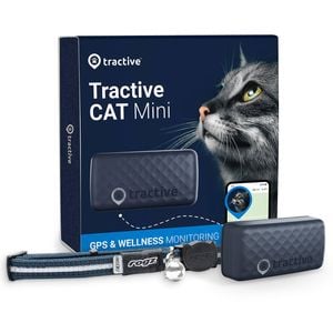 Tractive Mini Cat 4 Real Time Pet Gps Tracker - Midnight Blue