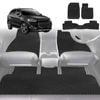 6D Diamond Car Floor Mats for Holden Captiva 7 2016-2018-Ultimate Set-Black-Outback GT