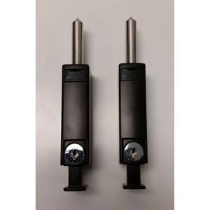 Secure Zone Patio Bolt Black 2pk