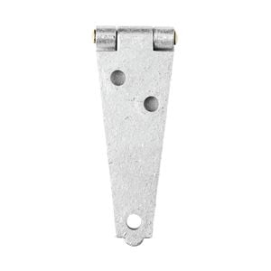 Pinnacle 75mm Galvanised Strap Hinge With Brass Pin - 2 Pack