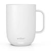 Ember Electric Insulated Smart Mug Cup W/ Charging Coaster 414mL White