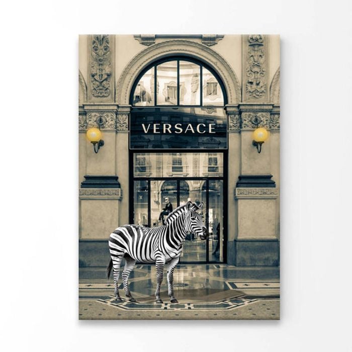 Fashion Store, Zebra  Print 100% Australian Made 60 x 90cm  (Acrylic)