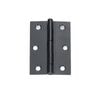 Delf 85mm Black Fixed Pin Butt Hinge - 12 Pack