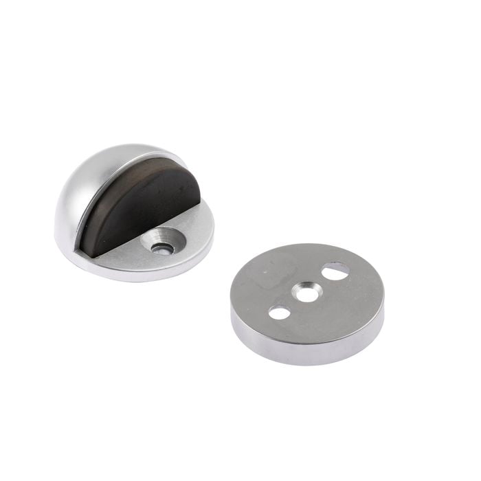 Lane Brushed Satin Chrome Half Moon Door Stop