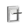 Hakuna Pets Small White Deluxe Aluminium Pet Door