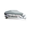 Waterproof 17-19ft 600d Boat Cover Trailerable Jumbo Strap Zip Marine Uv-protect