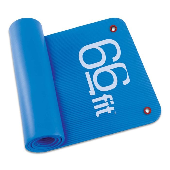 Yoga Exercise Mats With Non-slip Surface For Comfort - Thickness - 10mm - Blue