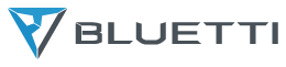 Bluetti logo in blue PNG form