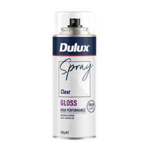 Dulux 325g Clear Gloss Spray Paint