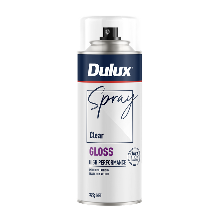 Dulux 325g Clear Gloss Spray Paint