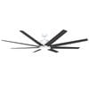 Vencha Titanic RWS Tri-Control 1830mm ABS Blades DC Ceiling Fan with light - White/Black