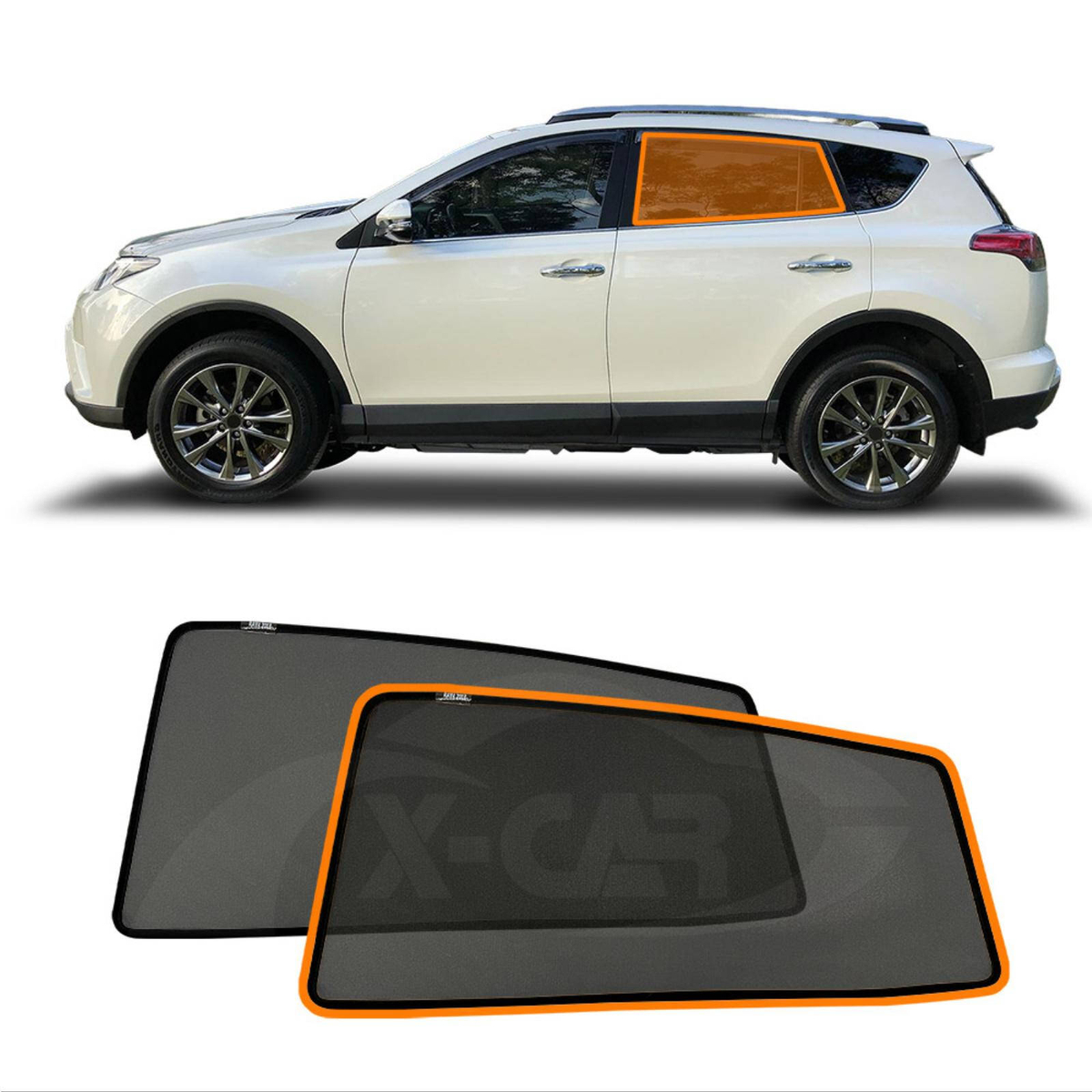 Rear Window Sun Shade for Toyota Rav4 Rav 4 2013-2018 Car Sun Blind ...