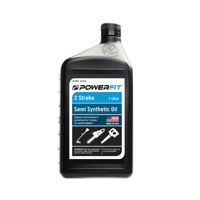 Powerfit 1L Semi-Synthetic 2-Stroke Oil
