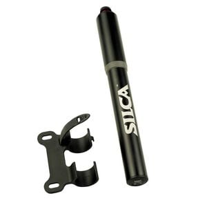 Silca Gravelero Mini Pump Black W/bottle Cage Mount