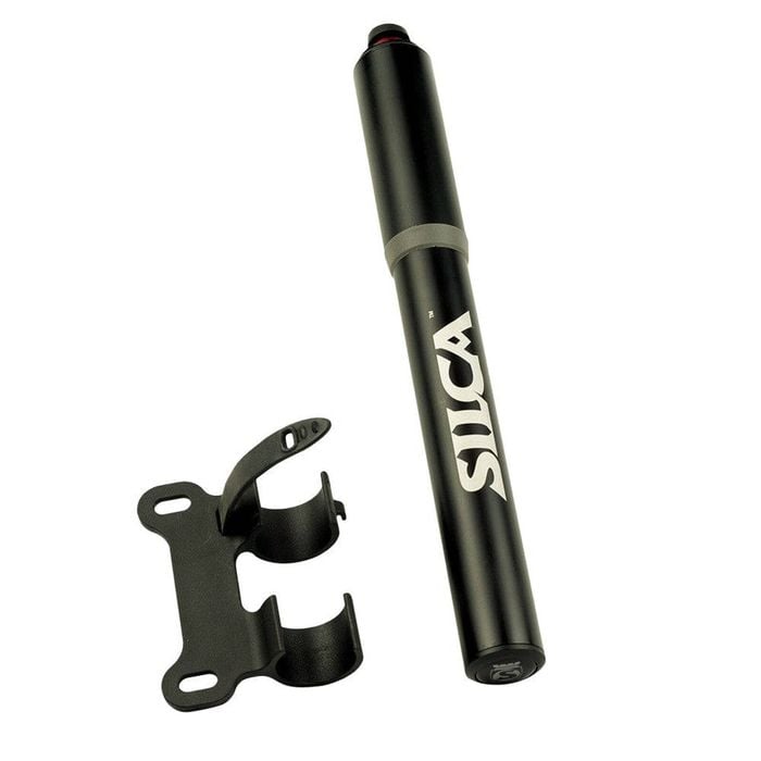 Silca Gravelero Mini Pump Black W/bottle Cage Mount