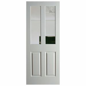 Hume Doors 1980 x 810 x 35mm Ascot-G Open Top Smooth Interior Door Unglazed