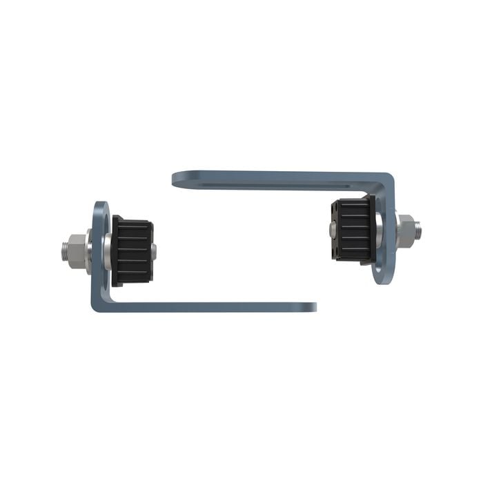 ProtectorAl 38 x 25mm Deep Ocean Steel Gudgeon Hinge - 2 Pack
