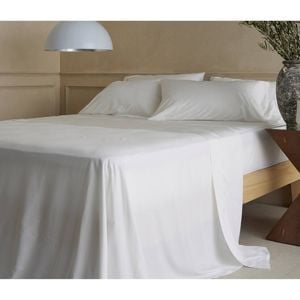 Bedding Co. Organic Bamboo Sheet Set 350TC Durable White King