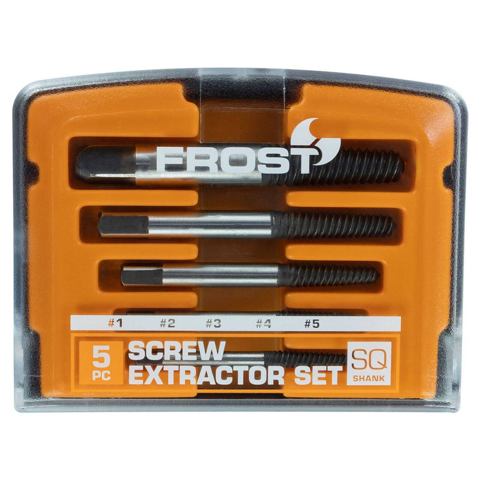 Frost #1-5 5 Piece Screw Extractor Set