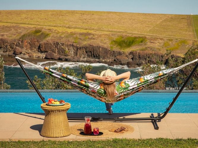 Two Trees Single Cotton Hammock