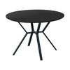 Modern Furniture TANI 110x75cm Round Dining Table - Black