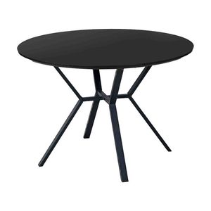 Modern Furniture TANI 110x75cm Round Dining Table - Black
