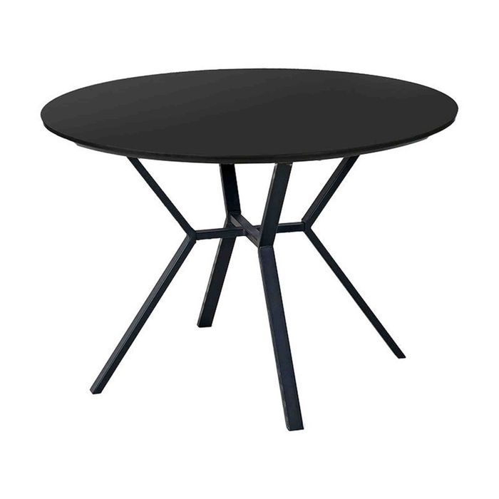 Modern Furniture TANI 110x75cm Round Dining Table - Black