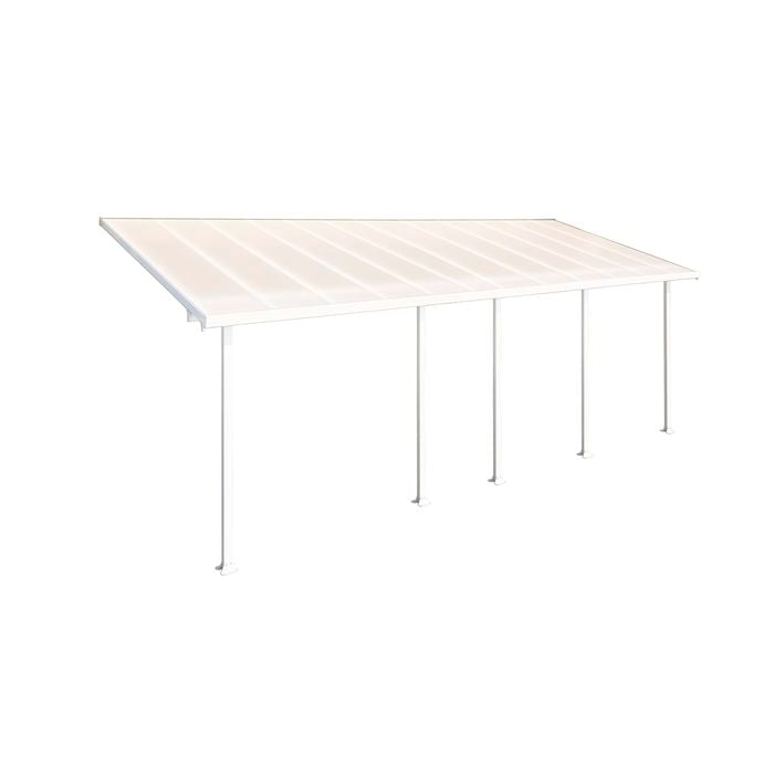 Canopia 3.0 x 7.3 x 3.0m White Feria Patio Kit