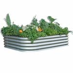 Birdies 2.1 x 1.1 x 0.370m 8 In 1 Monolith Modular Raised Garden Kit - Monolith