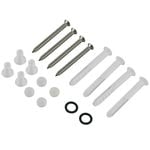 Kinetic 12g х 63mm / 2 1/2" Toilet Pan Screws - 4 Pack