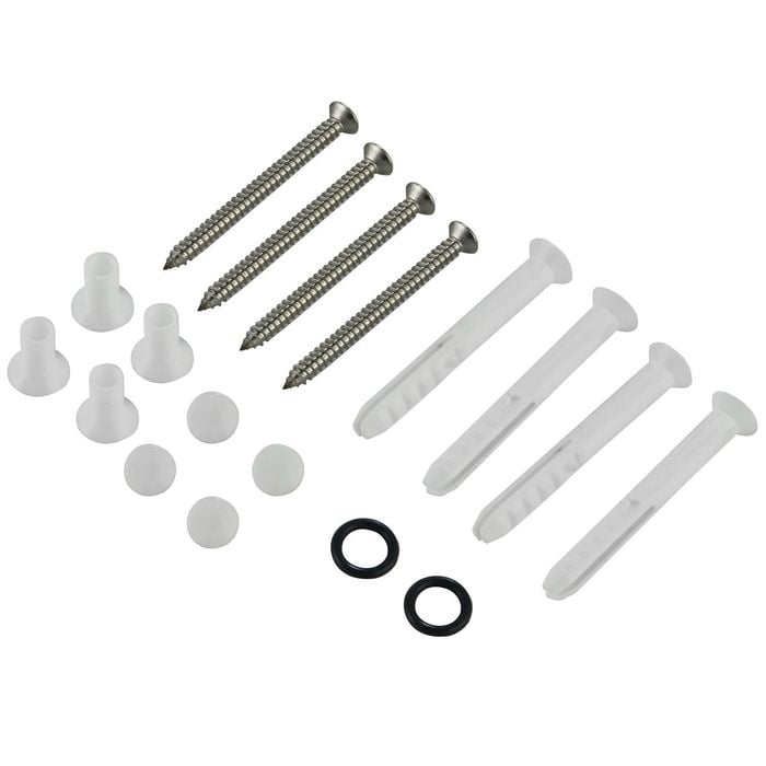 Kinetic 12g х 63mm / 2 1/2" Toilet Pan Screws - 4 Pack