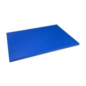 Hygiplas Chopping Board Extra Thick Low Density Blue 600x450x20mm Commercial Kitchen Food Prep
