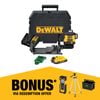 DeWALT 18V Li-ion XR Compact 3 x 360° Green Beam Multiline Laser Combo Kit
