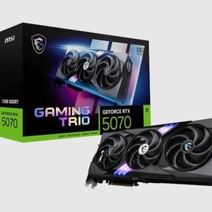 Msi Nvidia Geforce Rtx™ 5070 12g Gaming Trio Oc White, Boost: 2610 Mhz, Cuda 6144 Units, 12gb Gddr7, Hdmi™ X 1