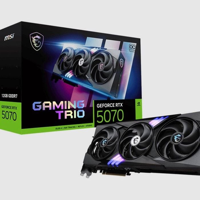 Msi Nvidia Geforce Rtx™ 5070 12g Gaming Trio Oc White, Boost: 2610 Mhz, Cuda 6144 Units, 12gb Gddr7, Hdmi™ X 1