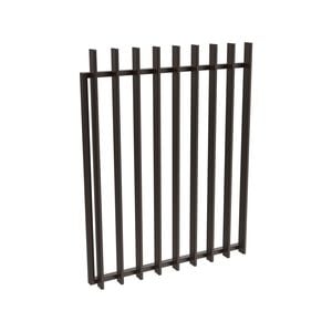 ProtectorAl 975 x 1200mm Black Aluminium Radiator Pool Gate