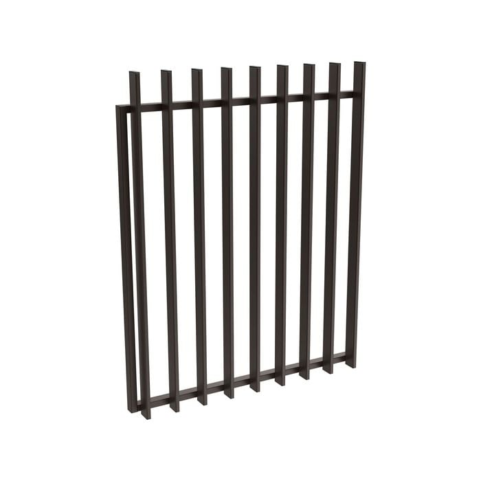 ProtectorAl 975 x 1200mm Black Aluminium Radiator Pool Gate