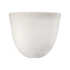 All Set 14 x 11cm White Plastic Pot