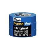 ScotchBlue Original Painter's Tape 2090-24, 24mm x 54,8m 3 rolls/pack